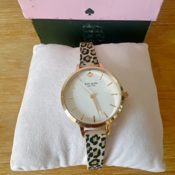 NIB Kate Spade Animal Print Watch - Picture 7 of 14